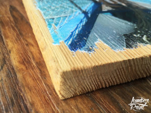 LumberPrint Foto auf Holz Fotodruck