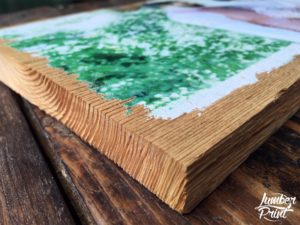 LumberPrint Foto auf Holz Fotodruck Paar