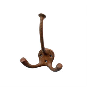 LumberPrint Garderobenhaken mit Rost Patina "large"