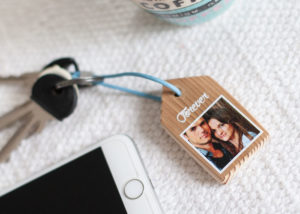 LumberPrint Schlüsselanhänger - Foto auf Holz - Holzdruck