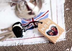 LumberPrint Schlüsselanhänger - Foto auf Holz - Holzdruck