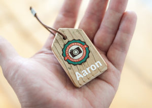 LumberPrint Schlüsselanhänger - Foto auf Holz - Holzdruck