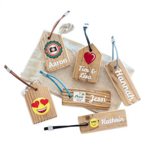 LumberPrint Schlüsselanhänger - Foto auf Holz - Holzdruck