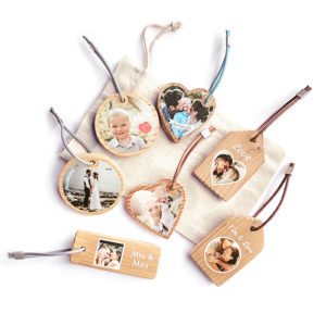 LumberPrint Schlüsselanhänger - Foto auf Holz - Holzdruck